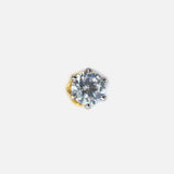 Gold Plated Womens Pair of Stud Earrings