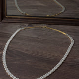 Gold Plated Womens Short Necklace