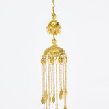 Gold Plated Womens Pair of Kaleeras (Freesize)