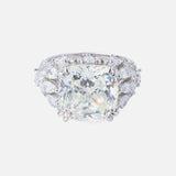 Silver Plated Womens Zircon Ring