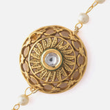 Gold Plated Womens Beaded Bracelet