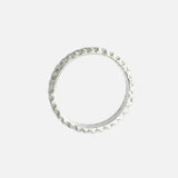 Zia 2.0 Silver Plated Womens Zircon Ring