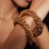 Isvaraah Gold Plated Womens Pair of Bangles