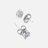 Silver Plated Womens Pair of Stud Earrings