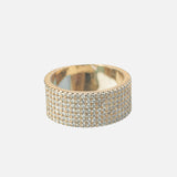 Zia 2.0 Gold Plated Womens Zircon Ring