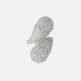 Silver Plated Womens Zircon Ring