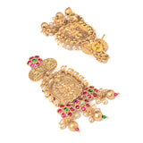 Isvaraah 2.0 Gold Plated Womens Pair of Chandbali Earrings