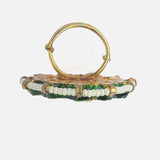 Gold Plated Womens Kundan & Polki Ring