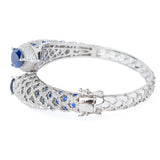 Florence Silver Plated Blue Womens Kada