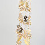 Gold Plated Womens Kundan, Polki Pair of Kaleeras