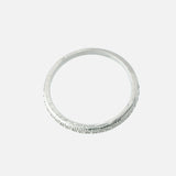 Zia 2.0 Silver Plated Womens Zircon Ring