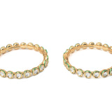 Aatman Gold Plated Womens Kundan, Polki Pair of Bangles