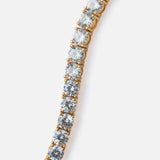Gold Plated Womens Diamond Bracelet