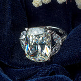 Silver Plated Womens Zircon Ring