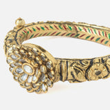 Gold Plated Temple Womens Kada