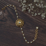 Gold Plated Womens Beaded Bracelet