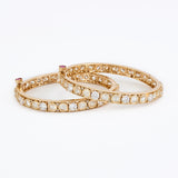 Saadgi Gold Plated White Womens Kundan, Polki Pair of Bangles