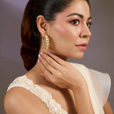 Classic Polki Hoop Earrings