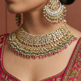 Gulnaar Polki Choker Set