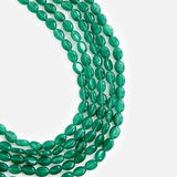 Emerald Layered Statement Necklace