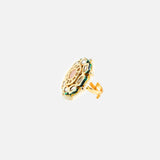 Heirloom Kundan Floral Ring