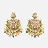 Polki Chandelier Earrings