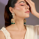 Heirloom Polki Jhumka Earrings