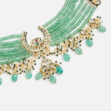 Beaded Kundan Choker Set