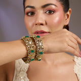 Rajkumari Polki Bangles