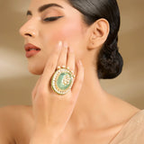 Heritage Kundan Ring
