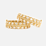 Classic Polki Gold Bangles