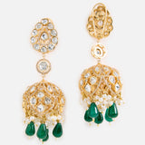 Heirloom Polki Jhumka Earrings