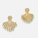 Darbar Polki Pearl Earrings